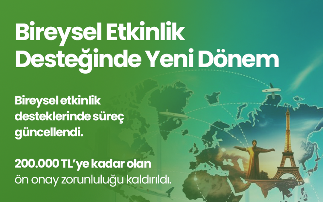 Bireysel Etkinlik Desteklerinde Yeni Dönem: 2026 Güncel Teşvikler ve Başvuru Süreci